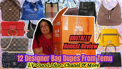 temu dupe bags|huge new temu bag.